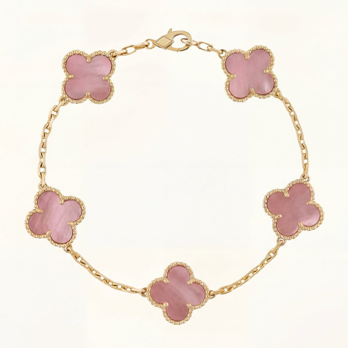CLOVER | Bransoletka Pink