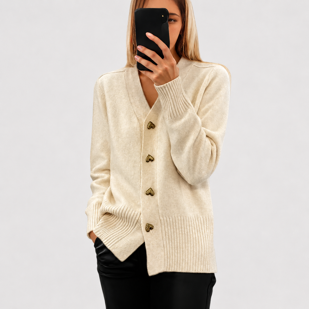 Lillyanne | Elegancki Sweter