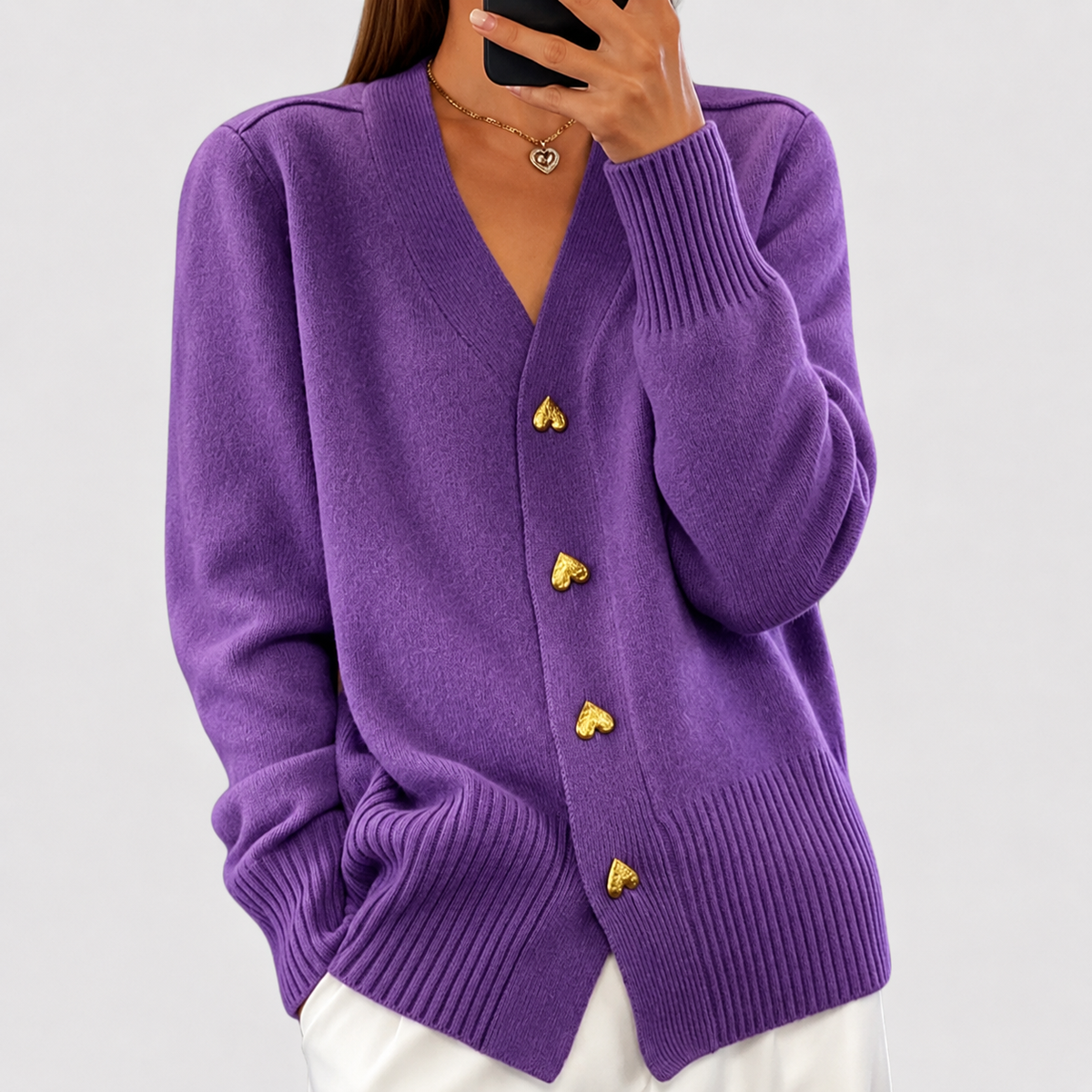 Lillyanne | Elegancki Sweter