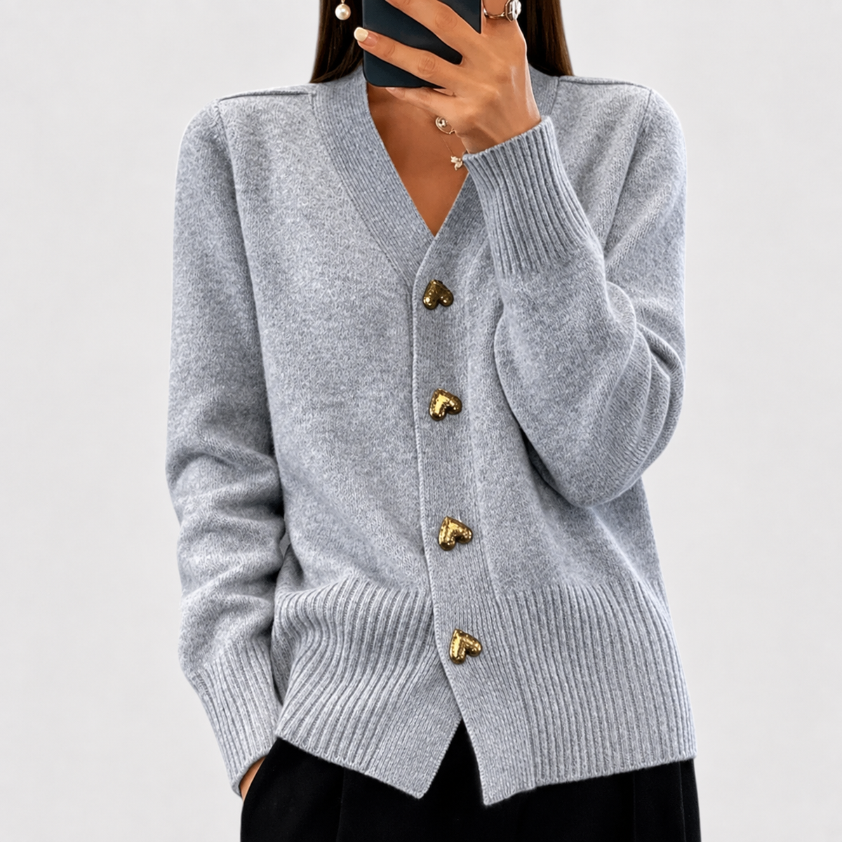 Lillyanne | Elegancki Sweter