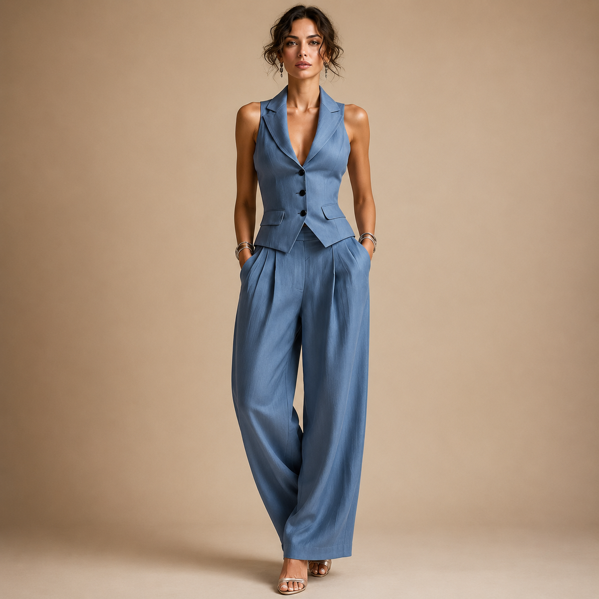 Anna | Elegancki Garniturowy Komplet