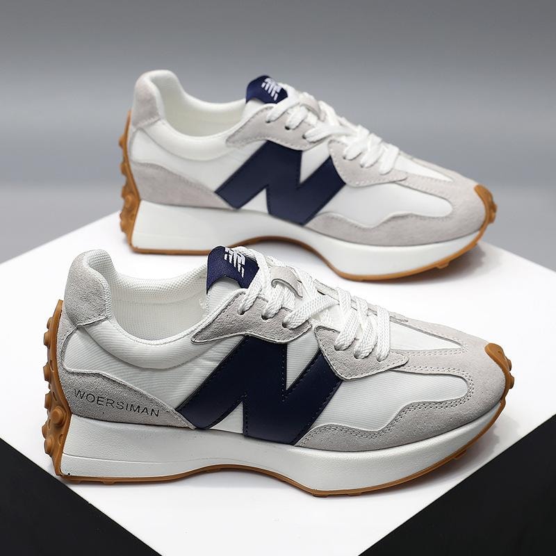 Sneakersy damskie lekkie na grubej podeszwie
